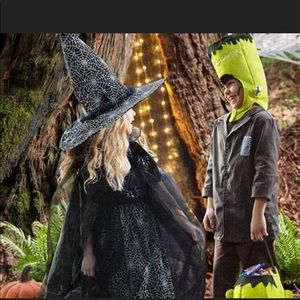 Pottery Barn Witch Costume Dress with hat